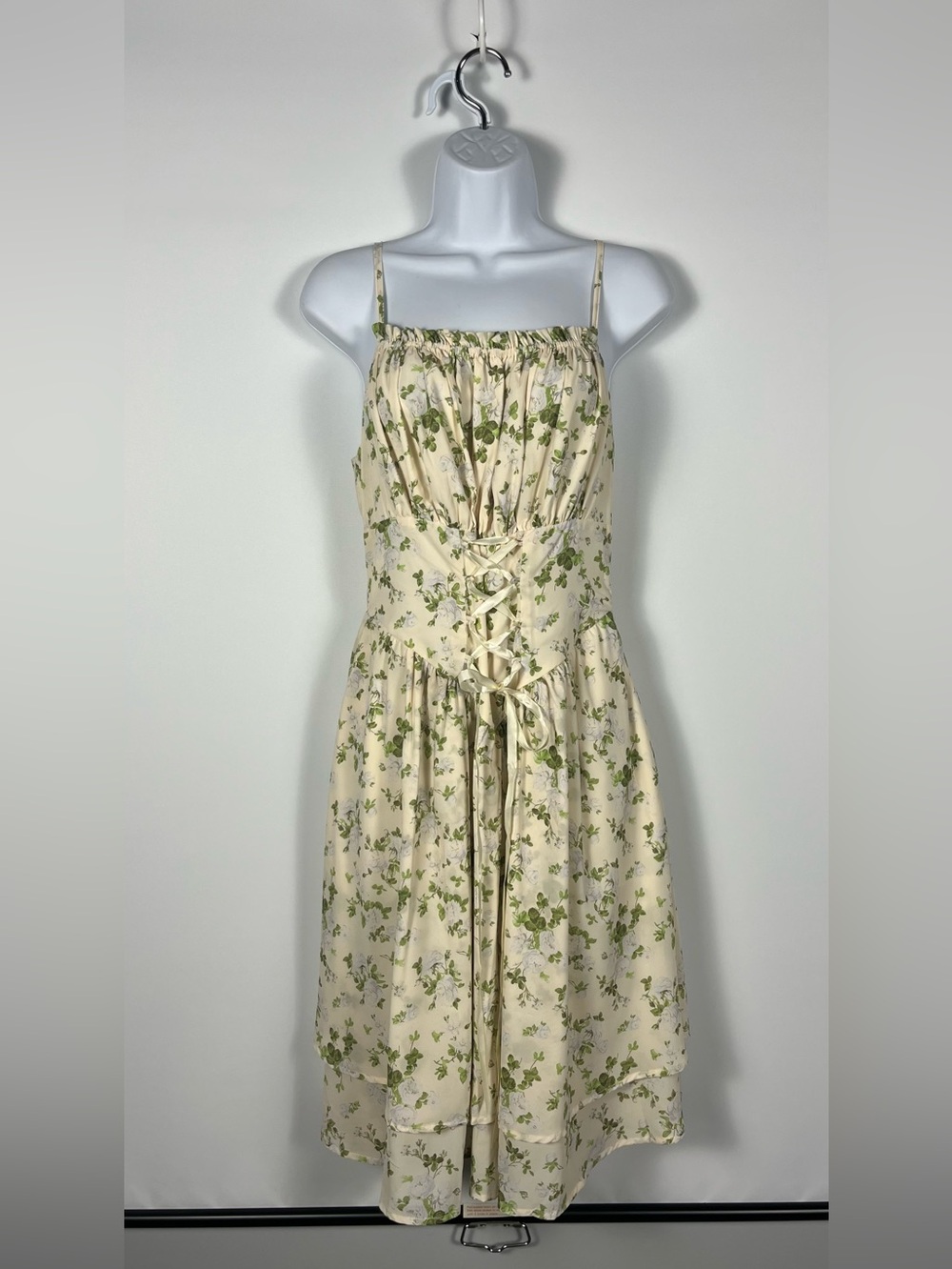 Scarlet Darkness Spring Victorian Pastoral Milkmaid Pockets Dress Medium NWT - Picture 2 of 9
